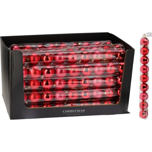 Set de 9 bambalinas 6 cm