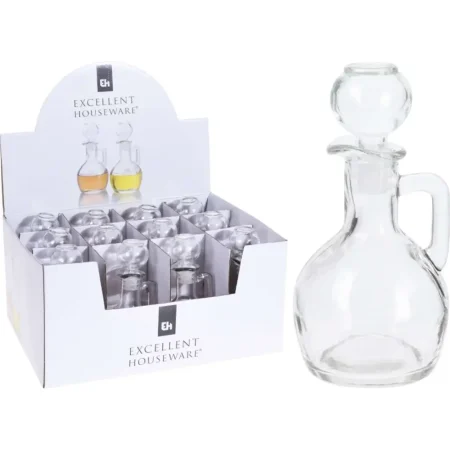 Vinagrera de cristal