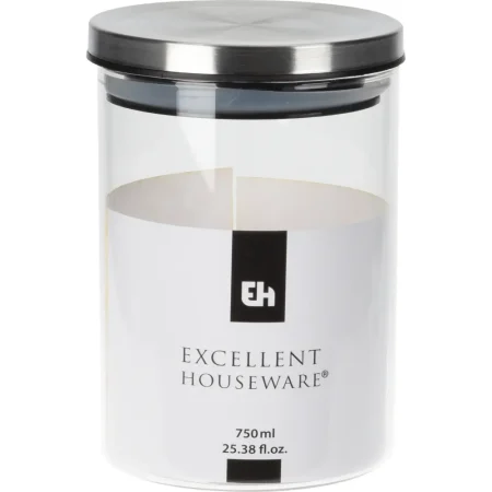 Tarro de almacenamiento de 750 ml con tapa