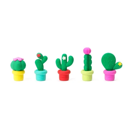Set de 5 gomas de borrar perfumadas Cactus