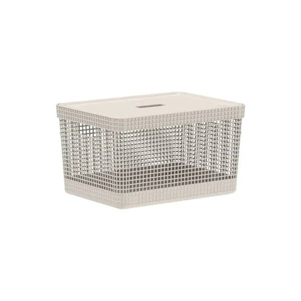 Cesta con tapa 20 lts