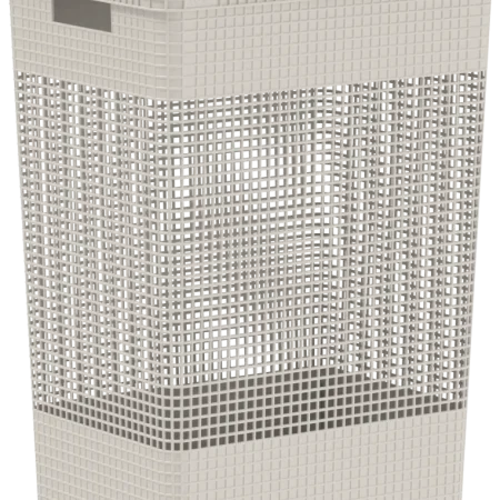 Cesta con tapa para ropa 49 lts