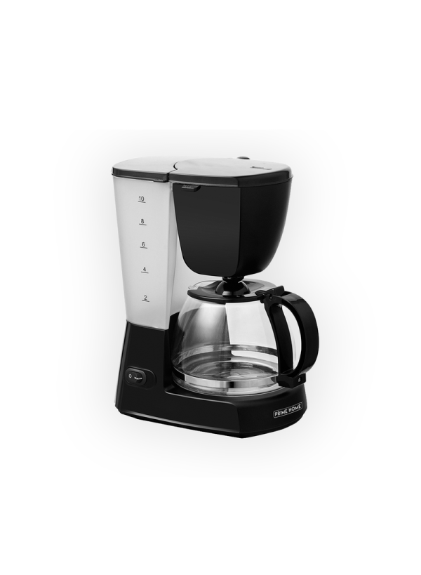 Cafetera de 10 tazas color negra 750w