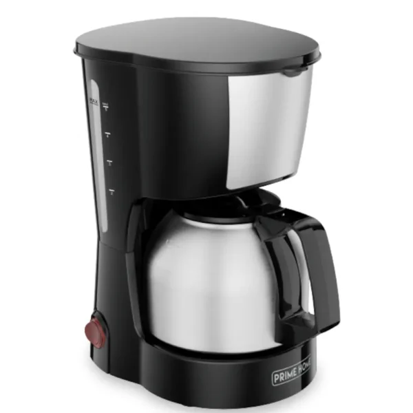 Cafetera de 5 tazas con jarra de acero inoxidable