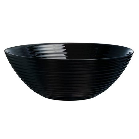 Bowl de vidrio opal 27cm Harena color negro