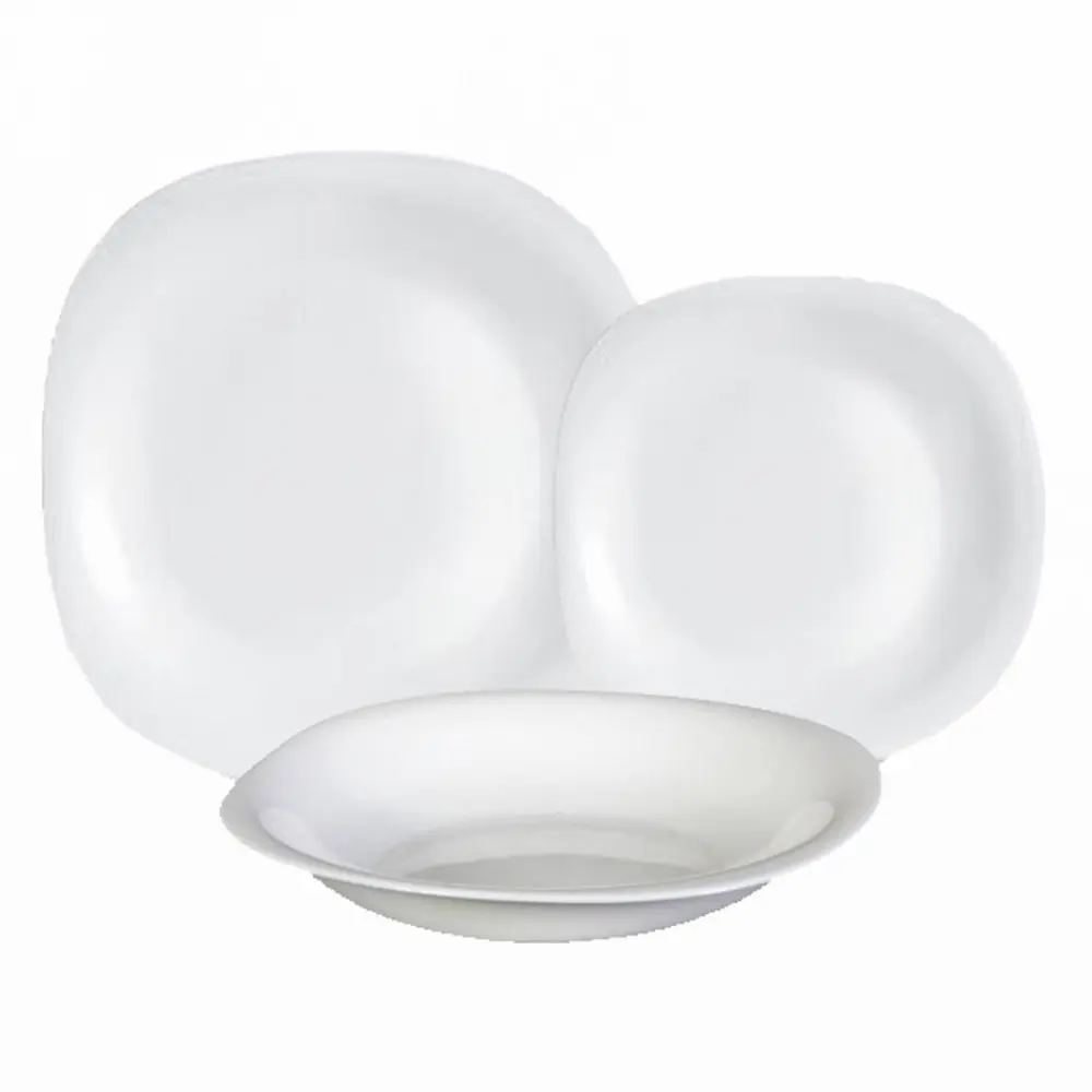 Vajilla de vidrio Opal Carine 18 piezas