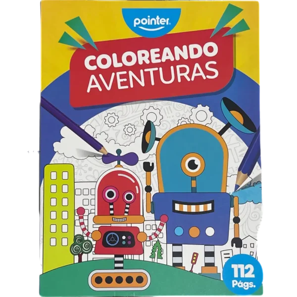 Libro coloreando aventuras