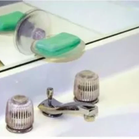 Jabonera con ventosas