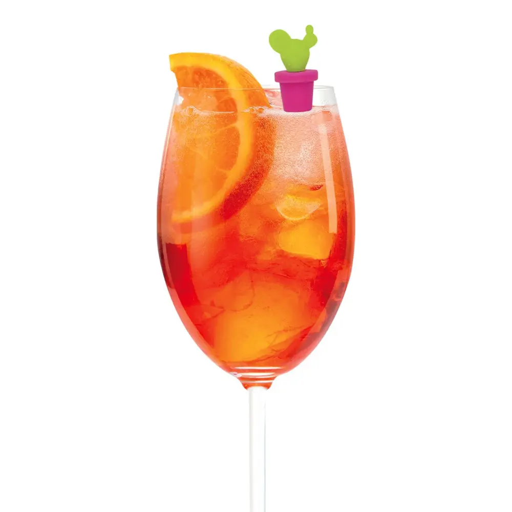 Set de 6 marcadores de bebidas Cactus - Image 3