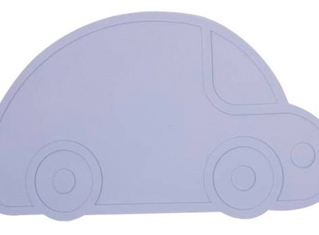 Mantel de silicona carro azul