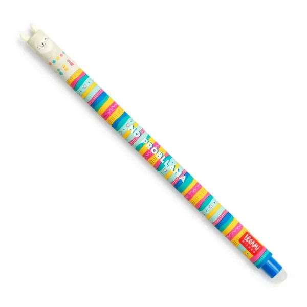 Boligrafo de gel borrable Llama