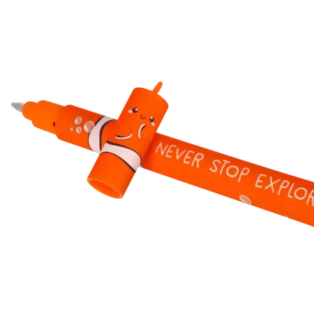 Bol?grafo de gel borrable dise?o pez payaso