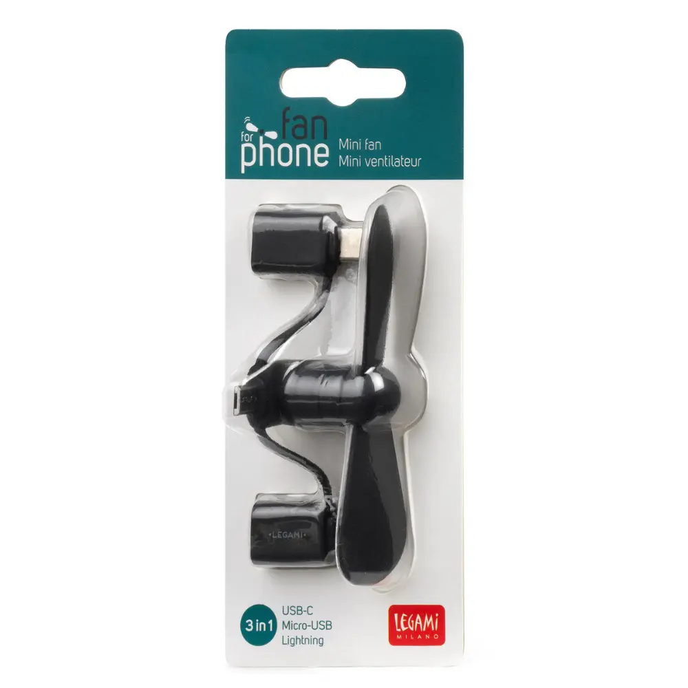 Mini ventilador port?til para tel?fono - Image 2