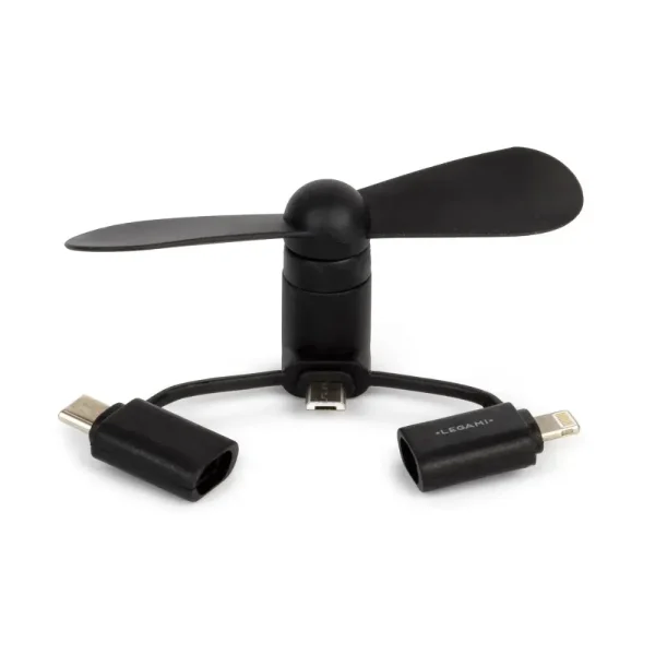 Mini ventilador port?til para tel?fono