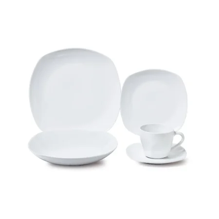 Vajilla cuadrada 20 piezas