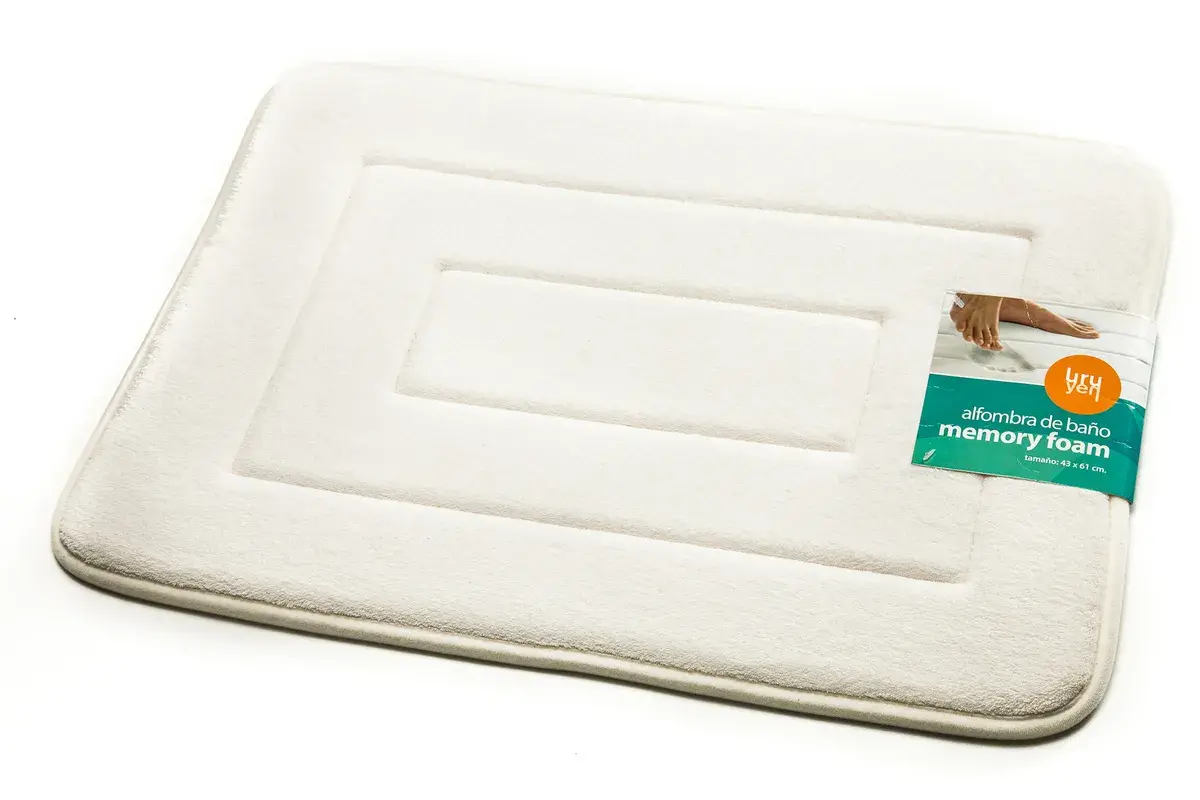 Alfombra de ba?o 43 x 61cm memory foam