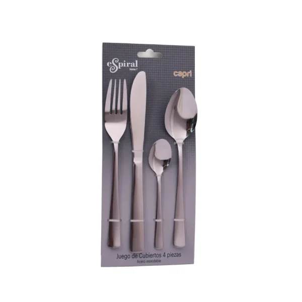 Set de 4 cubiertos