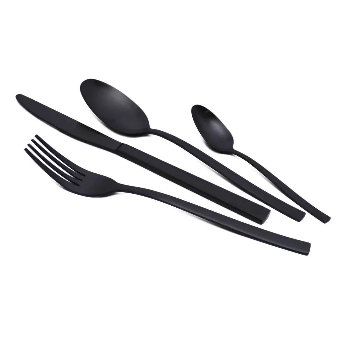 Juego de cubiertos set de 16 piezas Venus Black - Image 2