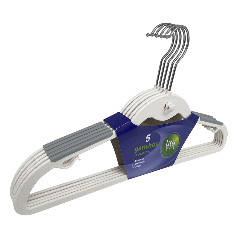 Set de 5 ganchos de plastico 42 x 42 x 26cm - Image 3