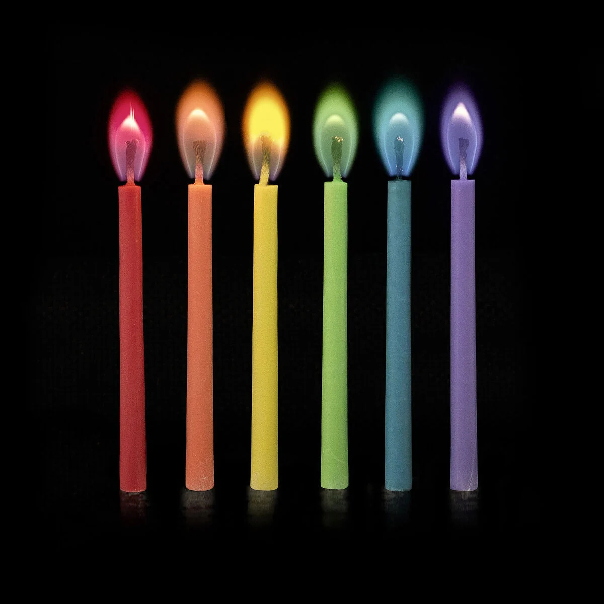 Velas con llama de colores - Image 4