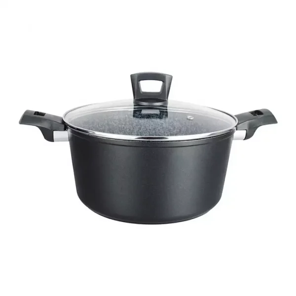 Olla alta de aluminio forjado 24 cm