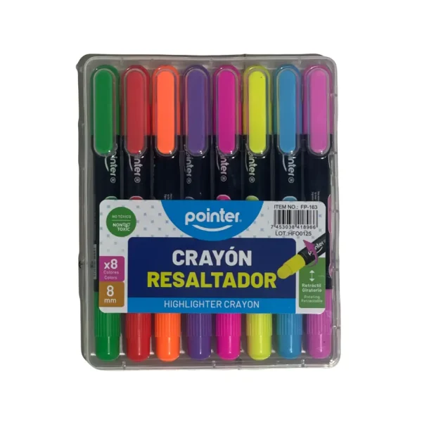 Set de 8 resaltadores