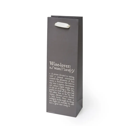 Bolsa de regalo para botellas Wine Lover