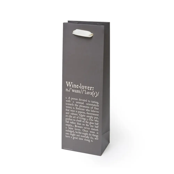 Bolsa de regalo para botellas Wine Lover