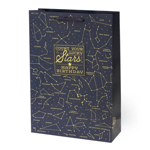 Bolsa de regalo extra grande Estrellas