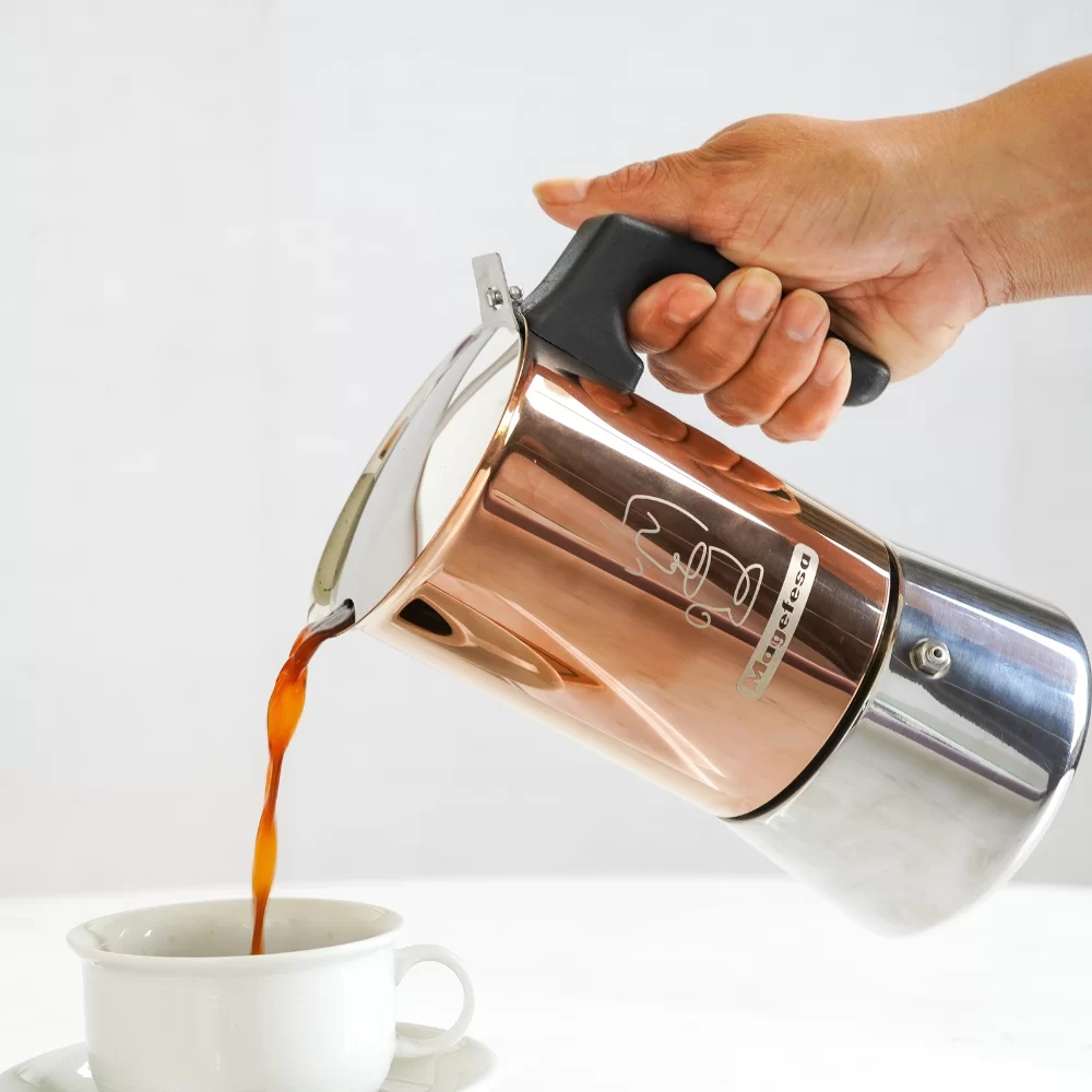 Cafetera italiana Giulia de 9 tazas - Image 3