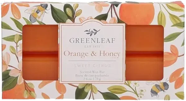 Barras de cera Orange & Honey
