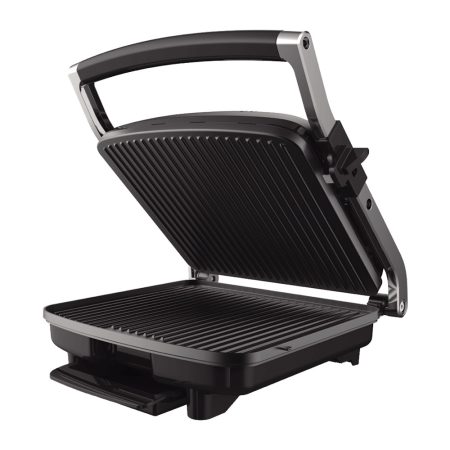 Grill/panini de acero inoxidable 4 cavidades 30x29cm 1500w