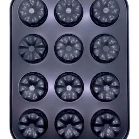 Molde para ponque 12 unidades 35,5 x 27 cm