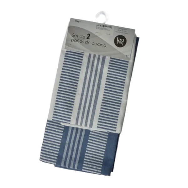 Set de 2 paños de cocina 40x60 cm