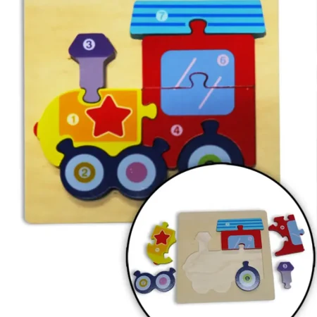 Did?ctico armable locomotora