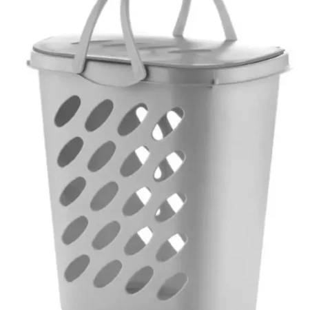 Cesta para ropa con tapa de 46 lts