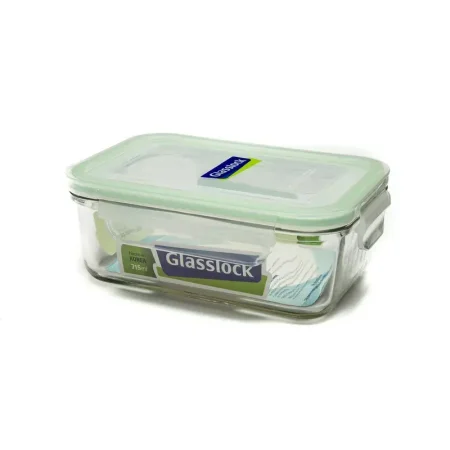 Contenedor de vidrio rectangular 715ml
