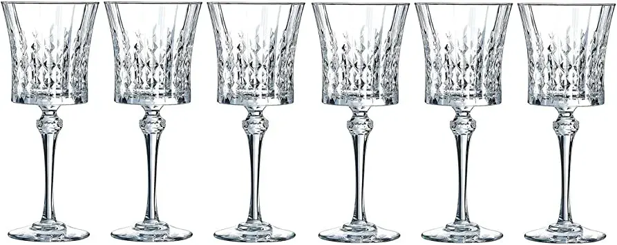 Juego de 6 copas de vino Lady Diamond - Image 3