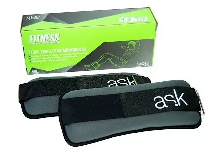 Pesas muñequeras/tobilleras 1kg