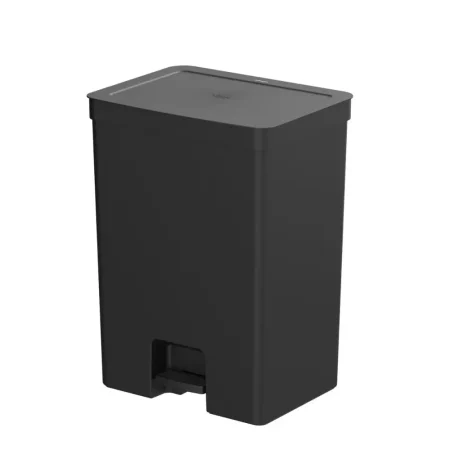 Papelera con pedal 50 litros 40x30,8x56 cm