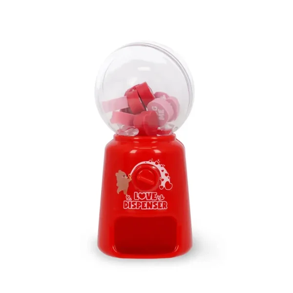 Mini dispensador de borras dise?o corazon