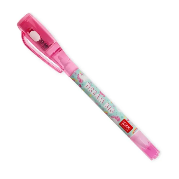Boligrafo con tinta invisible Unicornio