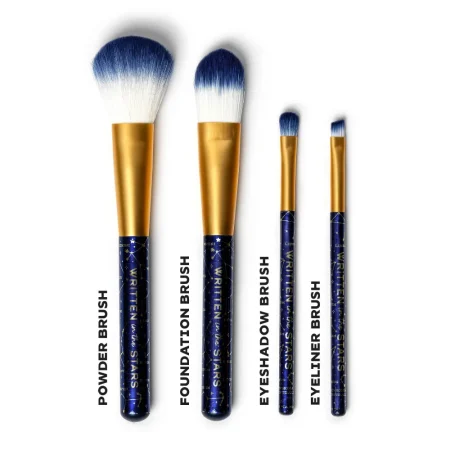 Set de 4 brochas de maquillaje