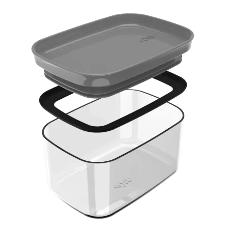 Organizador hermetico rectangular 0,65 lts