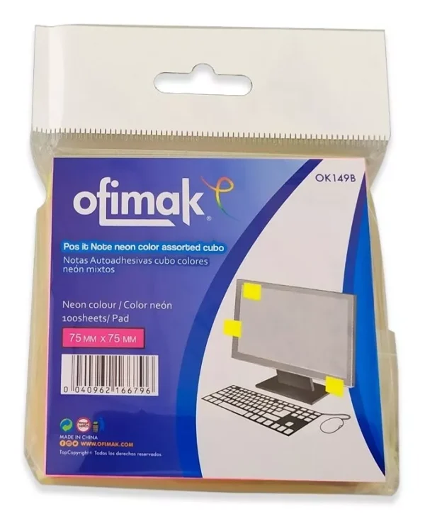 Notas autoadhesivas cuadrado