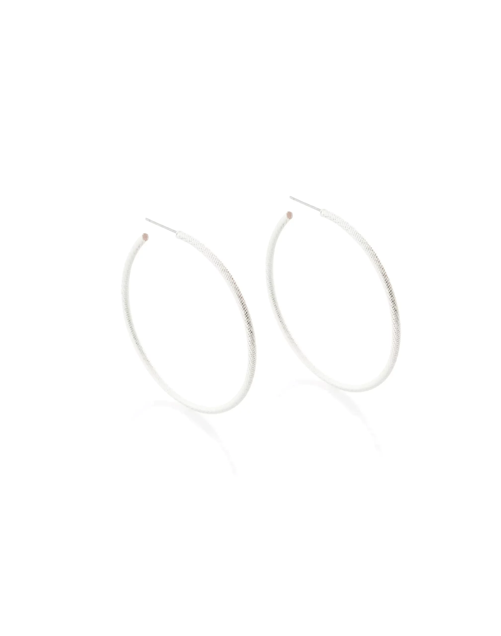 Aretes grandes unicolor
