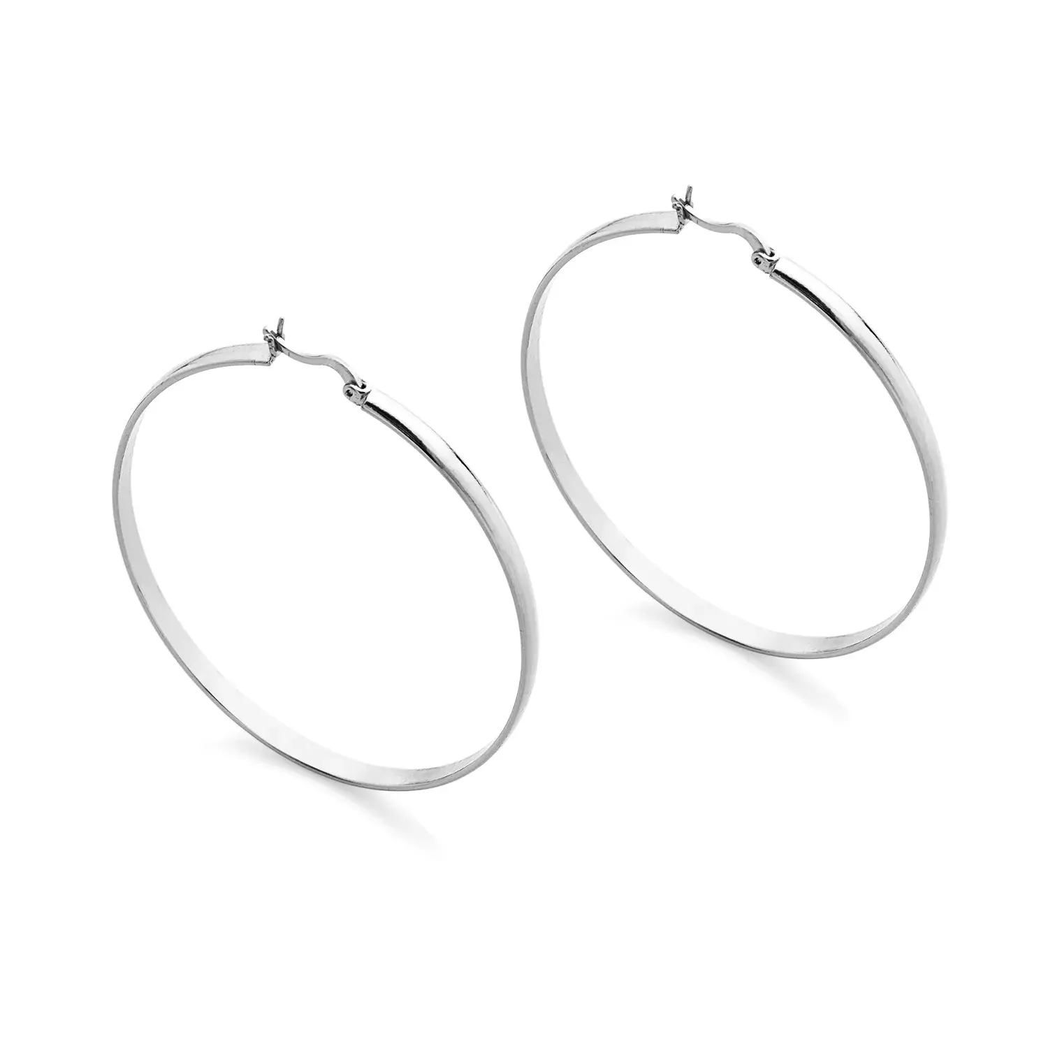 Aretes grandes unicolor