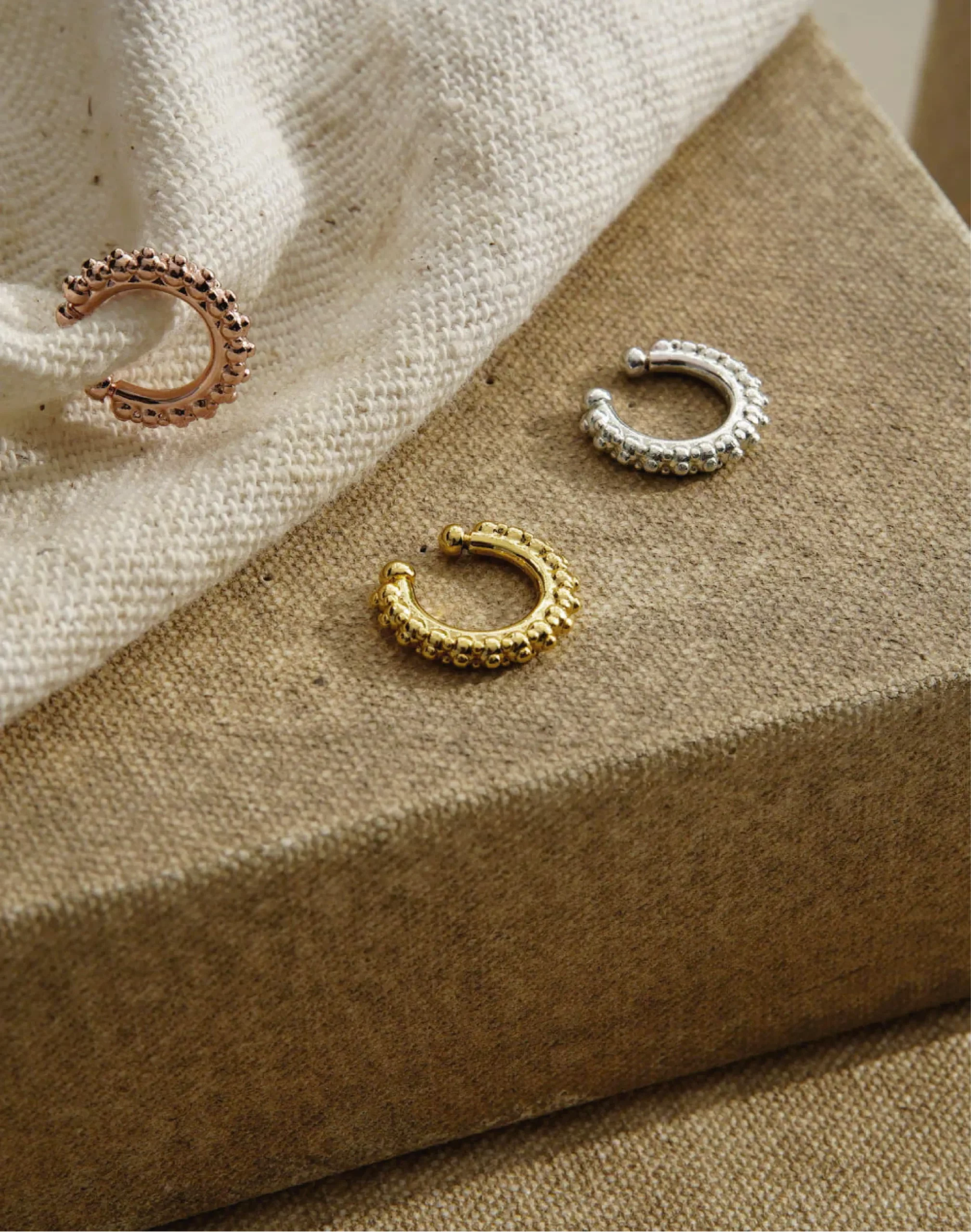 Zarcillos de medio c?rculo - Image 3