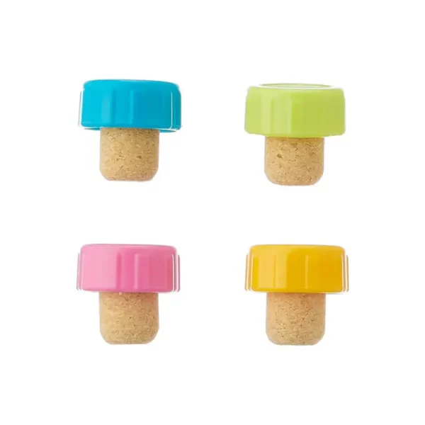 Tapones para vino de plastico y corcho