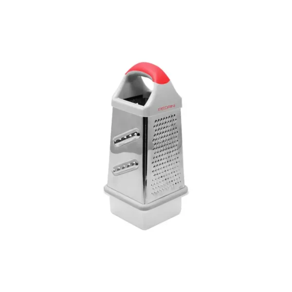 Rallador piramide de 4 lados con contenedor
